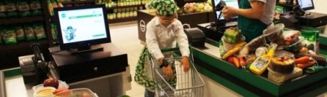 The supermarket at KidZania Santiago