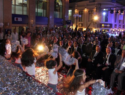 VIP guests enjoying the Founding Ceremony of KidZania Cairo