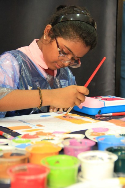 A colorful experience: Nippon Paint’s establishment for KidZania go! allows children to role-play as junior interior and exterior designers