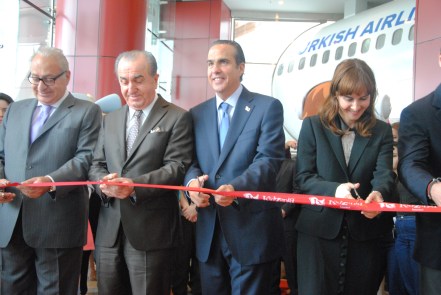 From left to right: Mr. Mair Kasuto, Mr. Avni Çelik, Mr. Xavier López and Ms. Lara Sayinsoy, moments before officially inaugurating KidZania Istanbul
