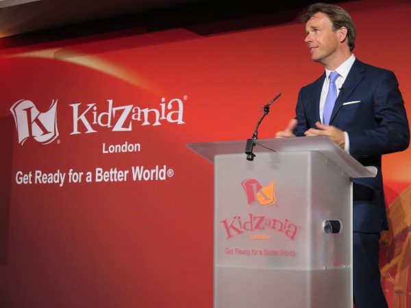 Mr. Joel Cadbury, co-founder of KidZania London.